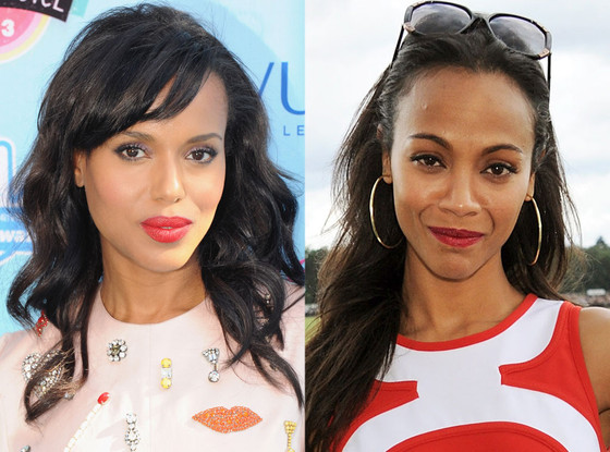 Zoe Saldana, Kerry Washington Zoe Saldana, Kerry Washington